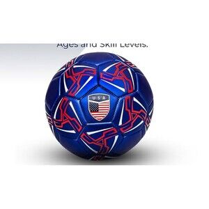 New Western Star USA Soccer Ball Official Match Grade & Pump